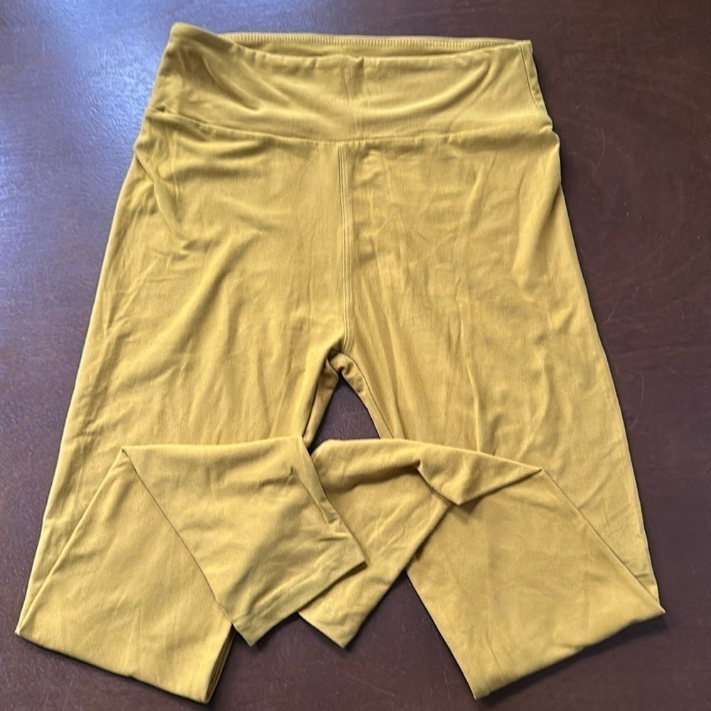 LuLaRoe Mustard Yellow Leggings